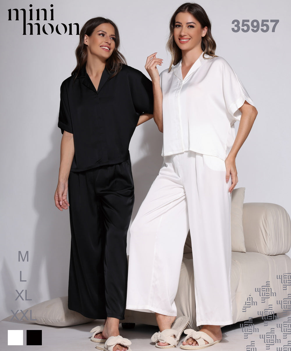 Pyjama 2pcs en Satin - 35957