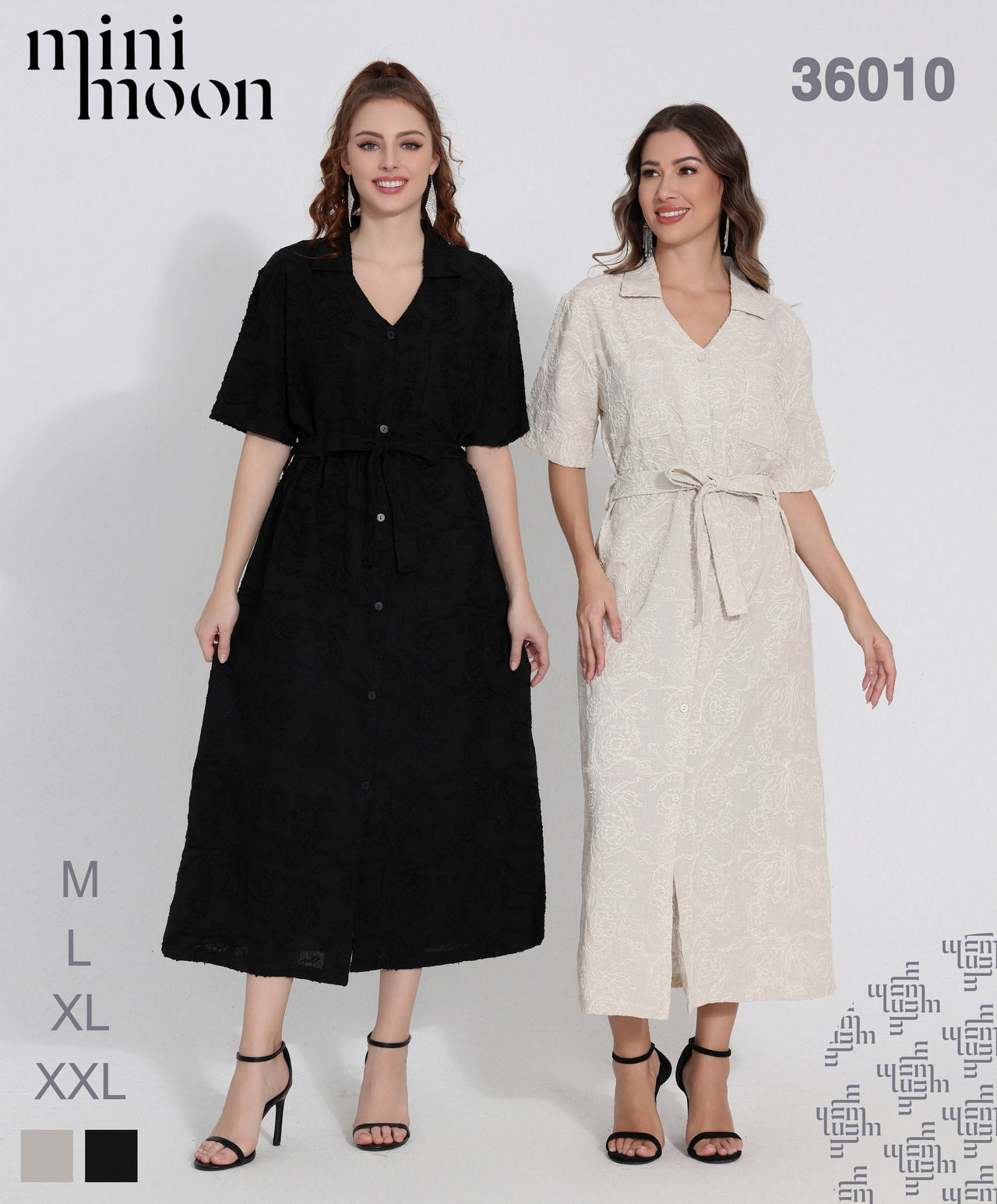 Robe midi - 36010 D1