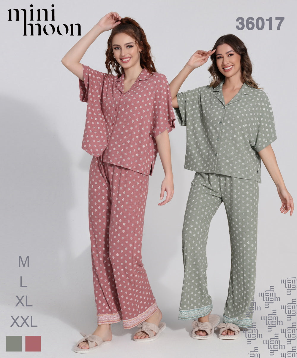 2-piece pajamas - 36017 C1