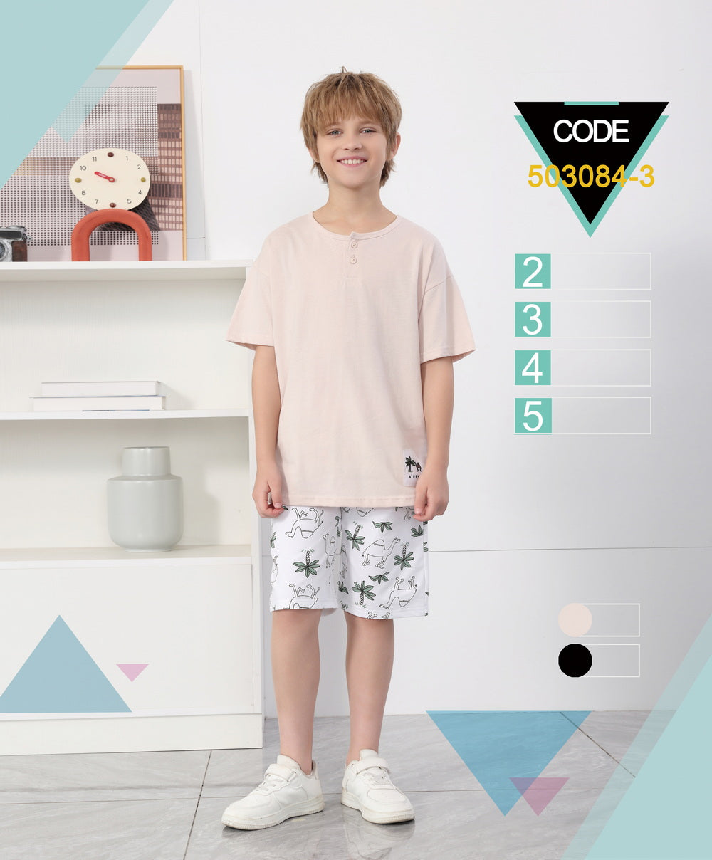 ENSEMBLE T-SHIRT ET SHORT ENFANT (2-5) - 503084-3 A5