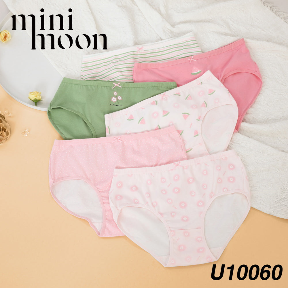 Lot de 6 culottes - U10060