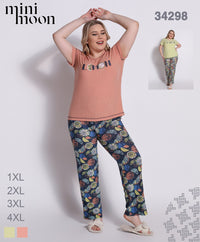 Plus Size Pajamas - 34298 