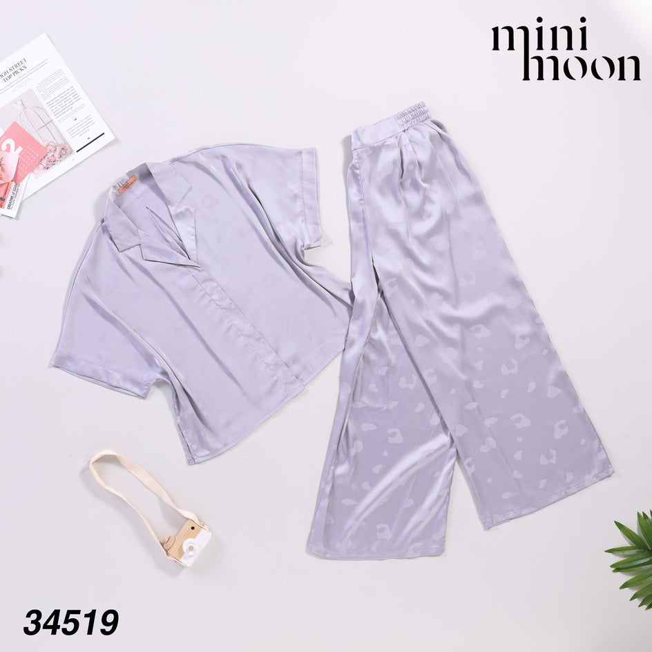 Pyjama Satin 2Pcs - 34519