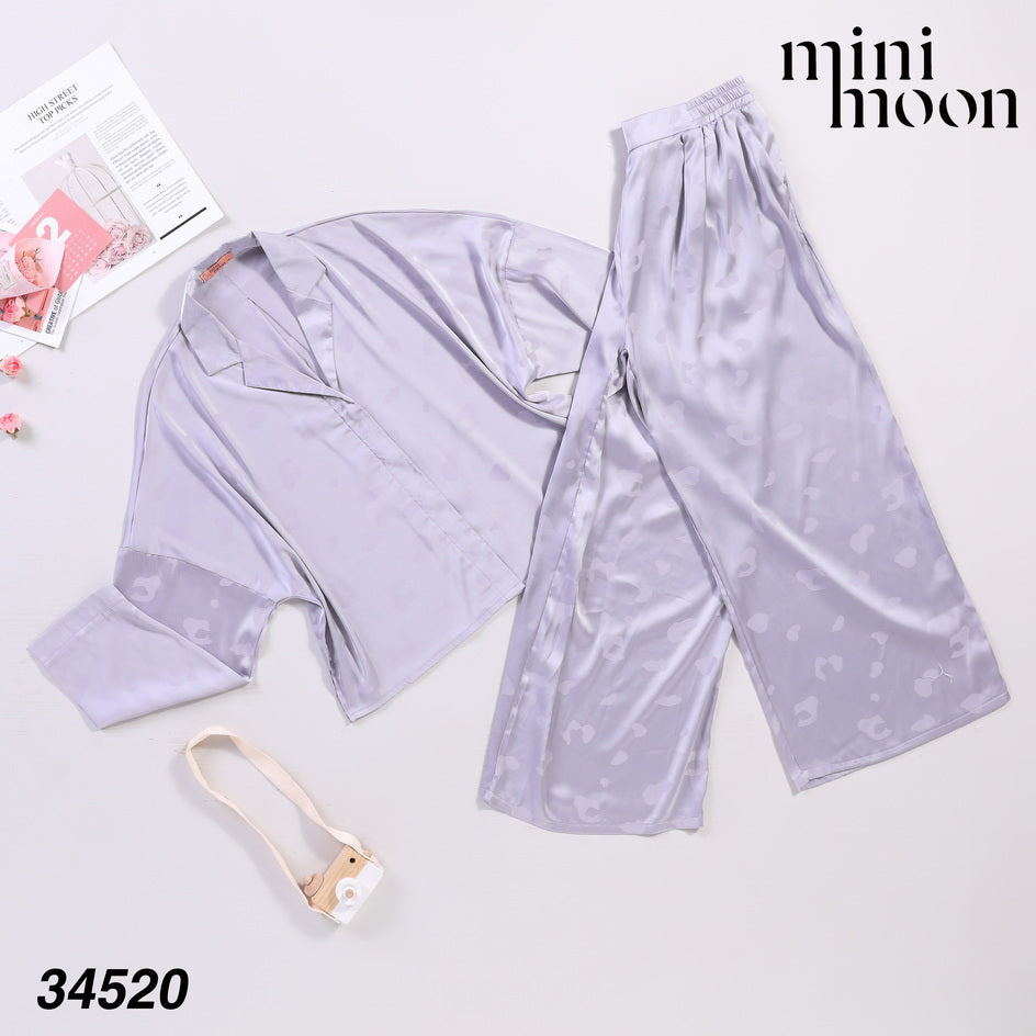 Pyjama Satin 2Pcs - 34520