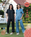 Pyjama Satin 2Pcs - 34525