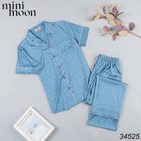 Pyjama Satin 2Pcs - 34525