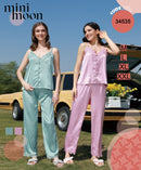 Pyjama Satin 2Pcs - 34535