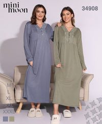 Chemise de Nuit Longue - 34908.