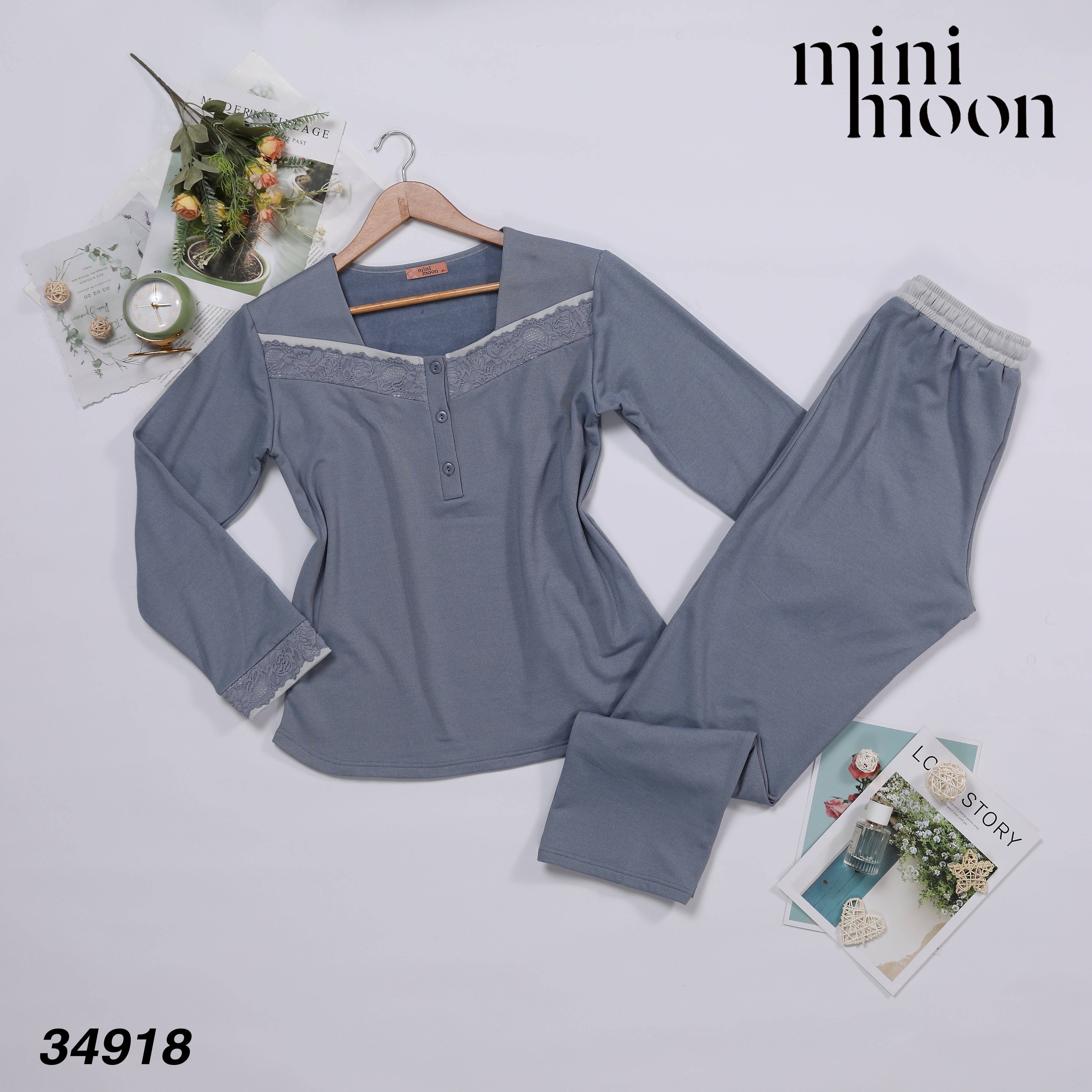 34921-Blue / M