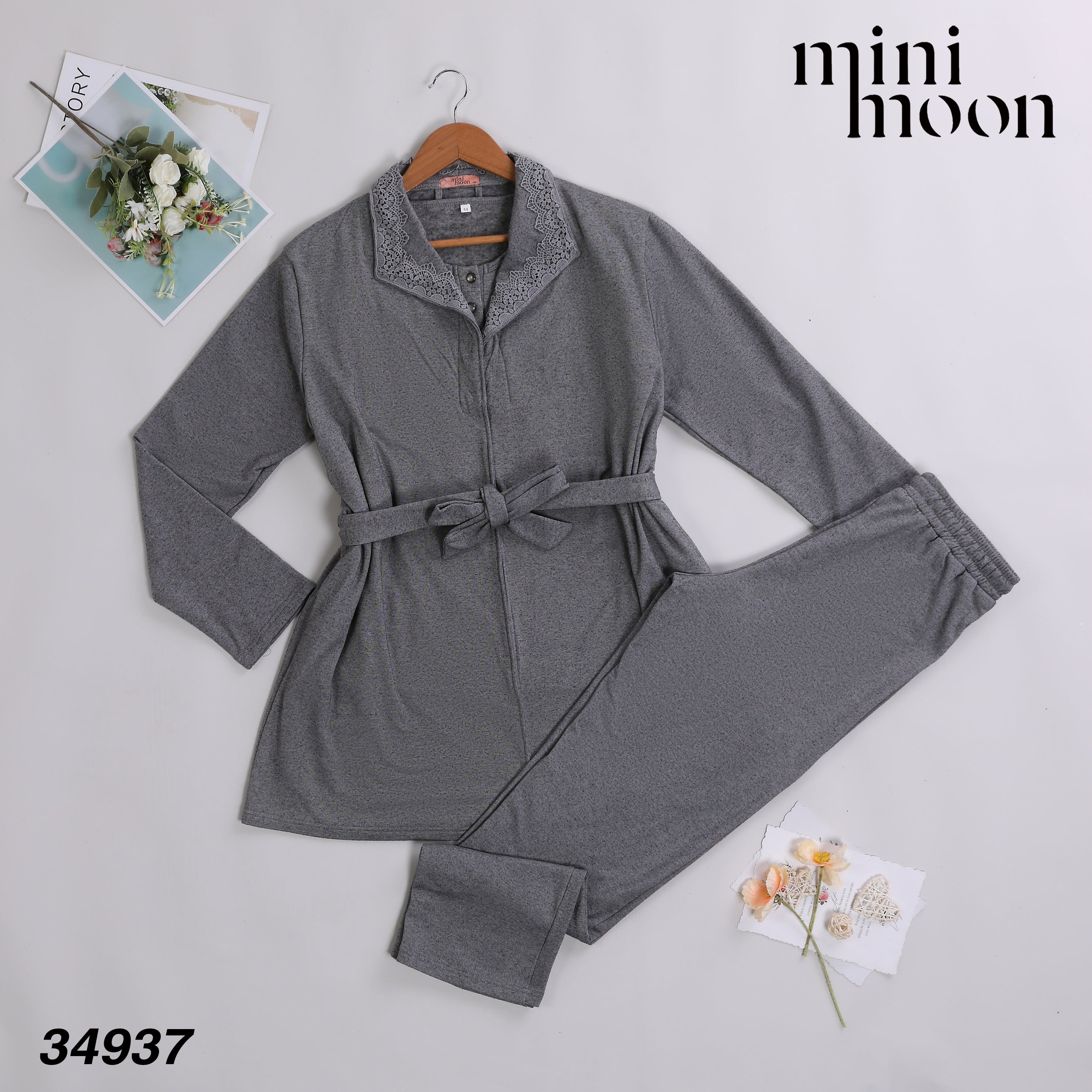 M / 34940-gray