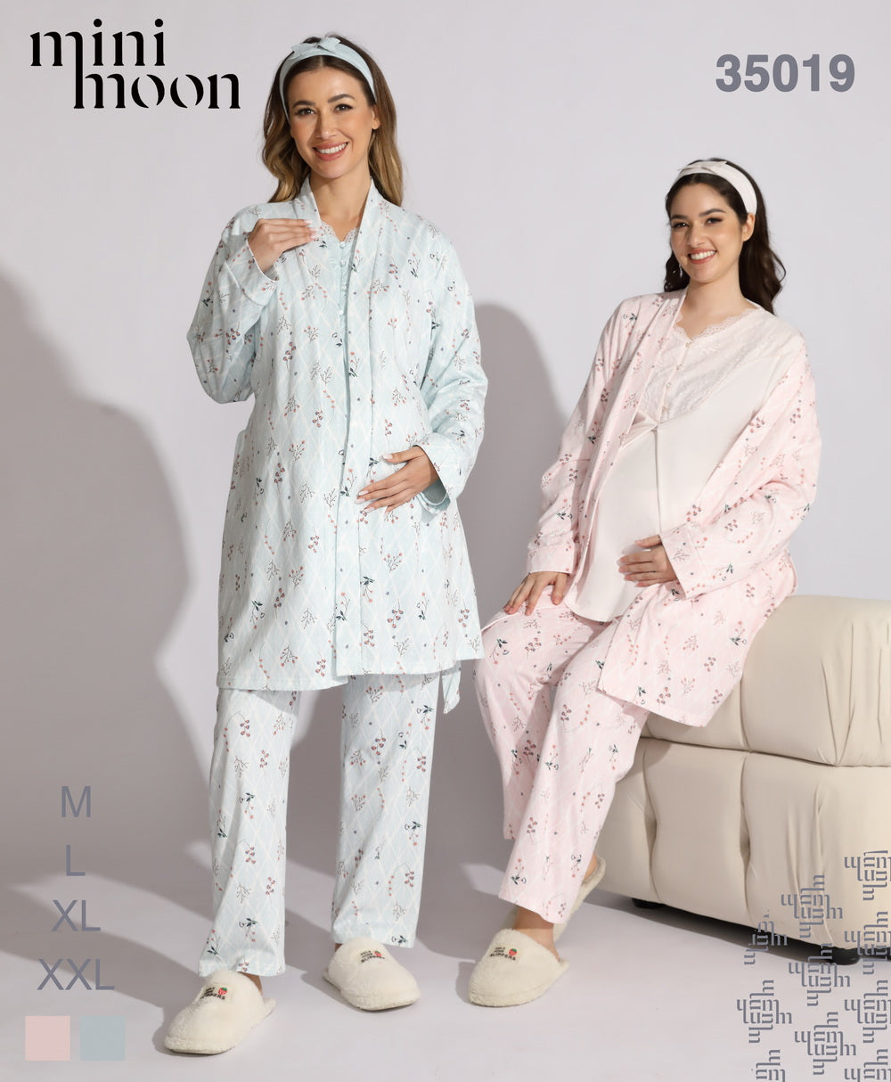 Pyjama de Grossesse 3PCS - 35019