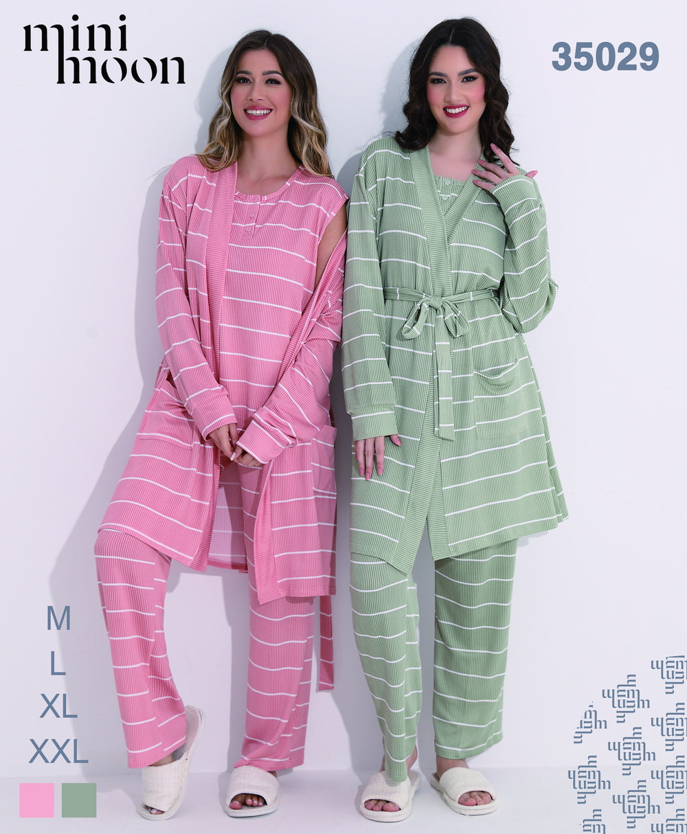 3PCS Pajamas - 35029