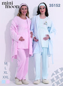 Pyjama de Grossesse 3PCS - 35152 H2