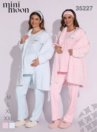 Pyjama de Grossesse 3PCS - 35227 H2