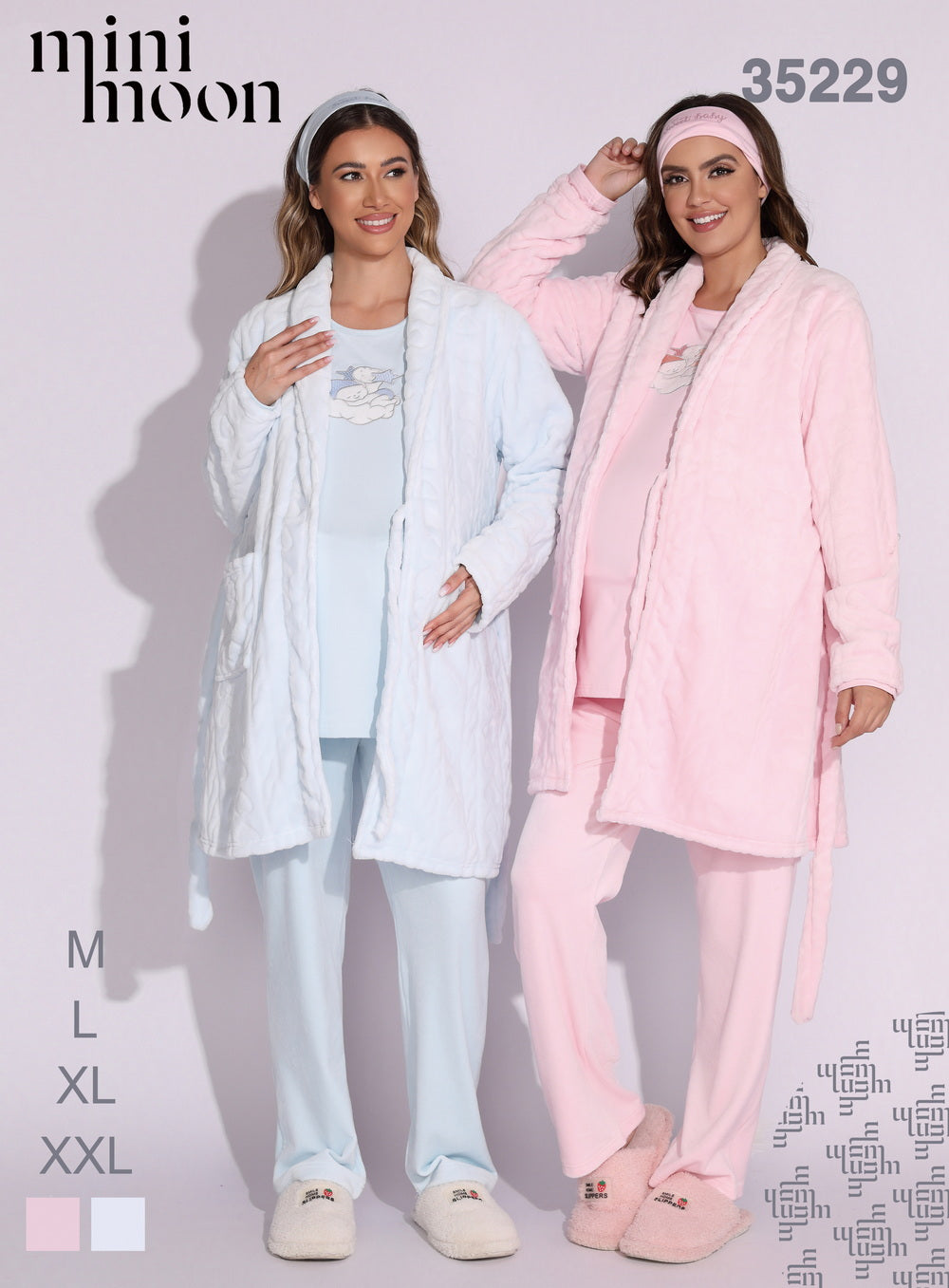 Pyjama de Grossesse 3PCS - 35229