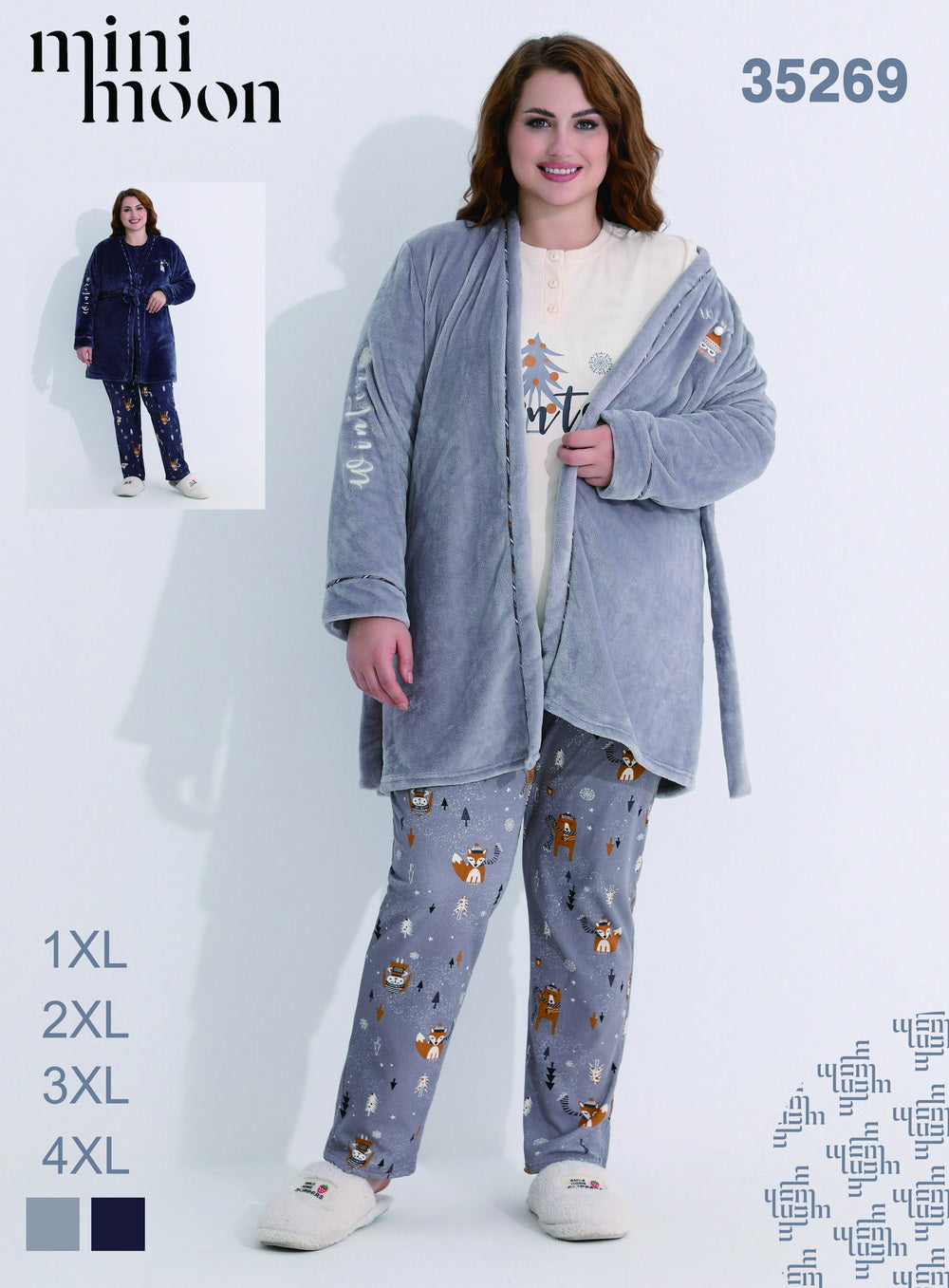 Pajamas Large sizes - 34222 