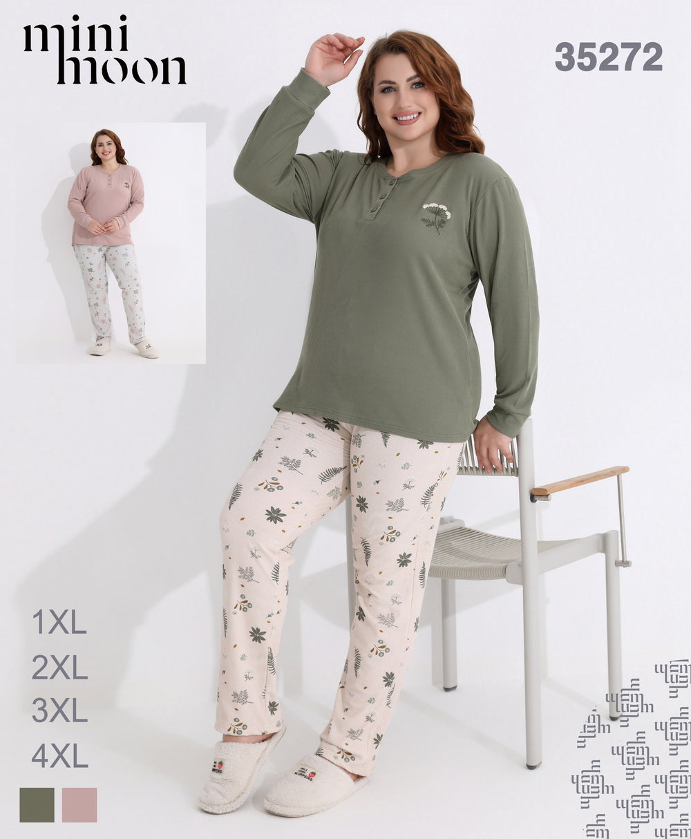 Pyjama Grandes tailles 2Pcs - 35272