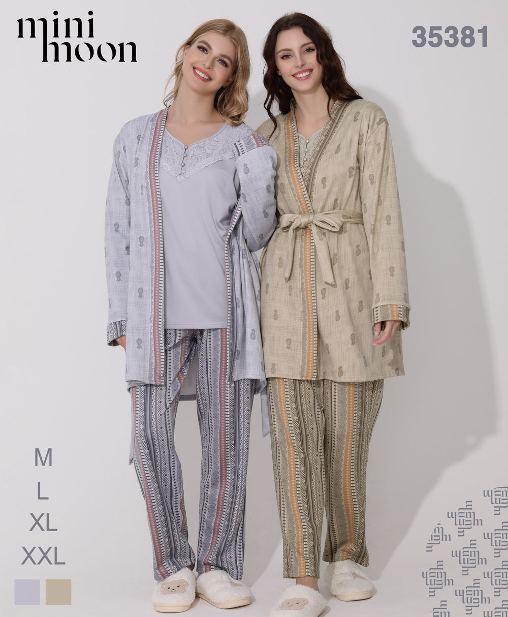 3PCS Pajamas - 35381