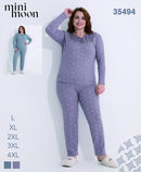 Pyjama Grandes tailles 2Pcs - 35494