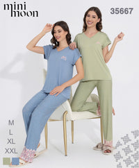 2-piece pyjama set - 35667 B6