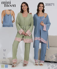 3-piece pyjama set - 35671 F1