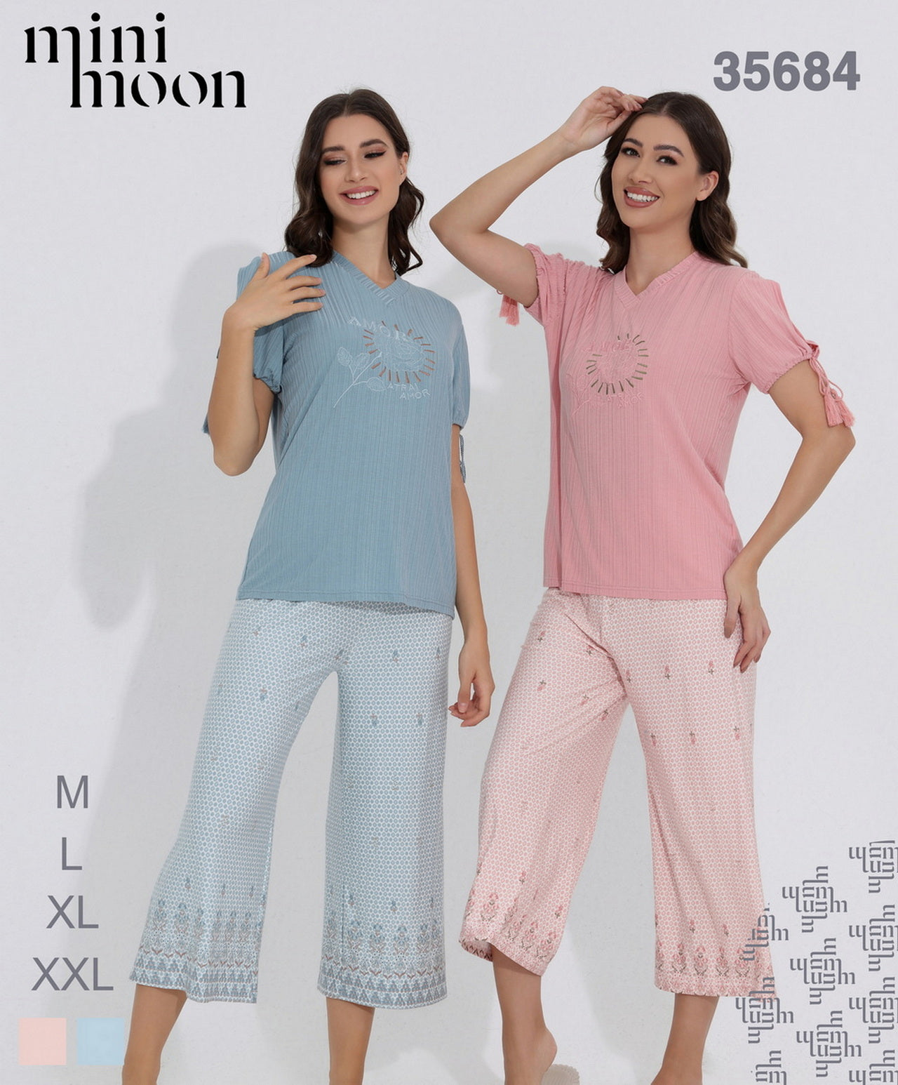 2-piece pajamas - 35684 Q