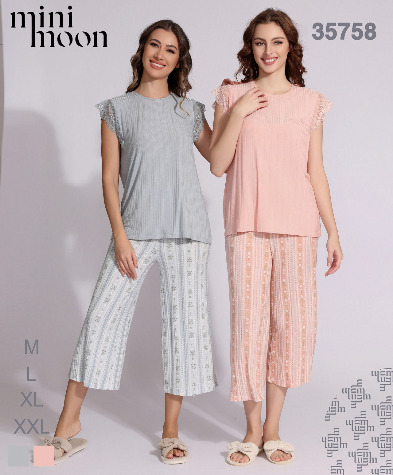 2-piece pajamas - 35758 F4
