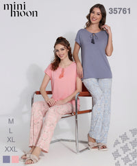 2-piece pajamas - 35761 F4