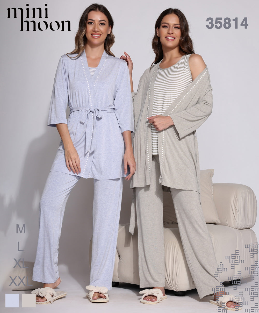 3-piece pyjama set - 35814 F2