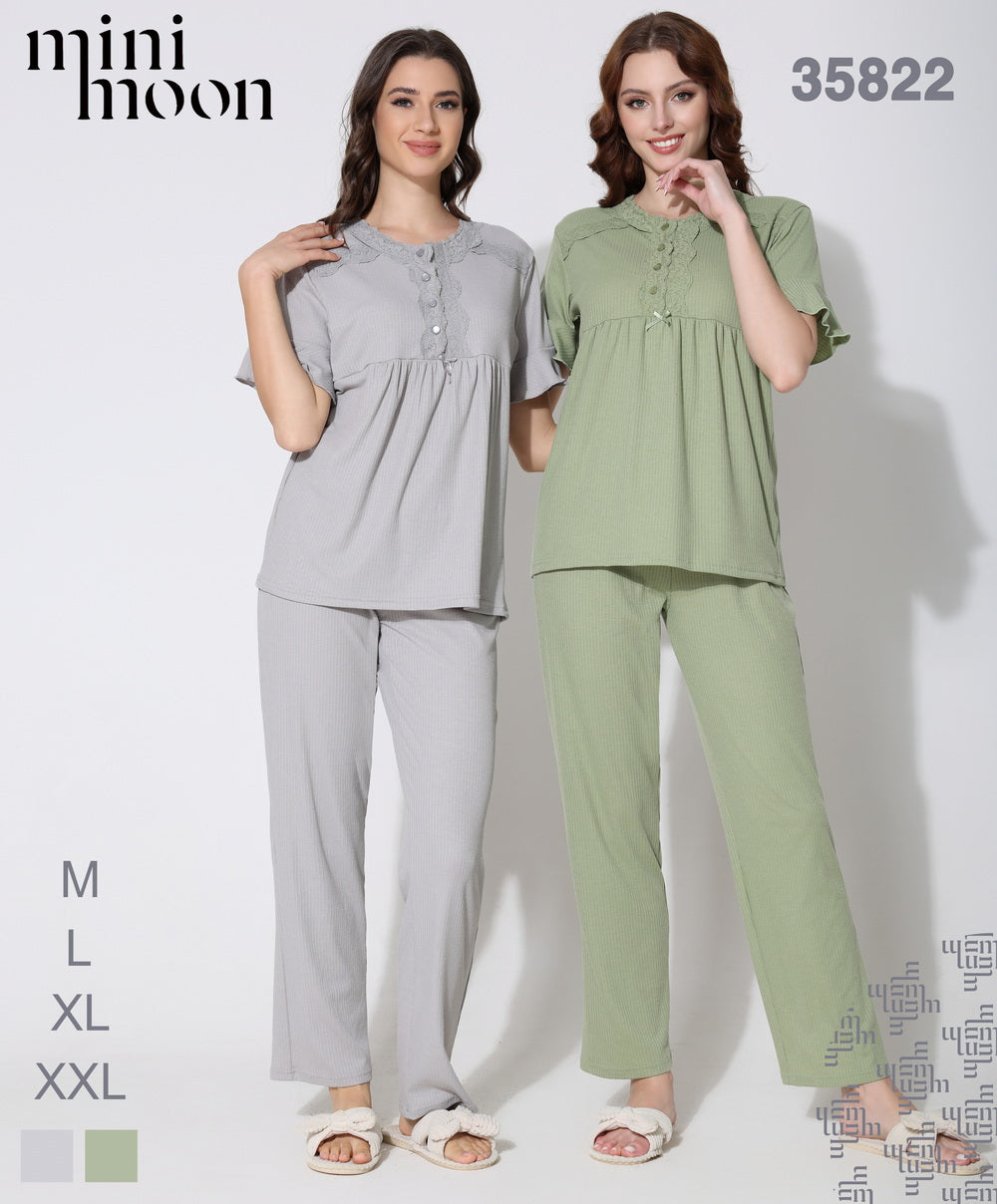 2-piece pyjama set - 35822 E2