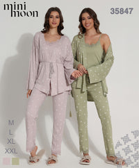 3-piece pyjama set - 35847 E2