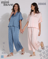 Pyjama 2pcs en Satin - 35935