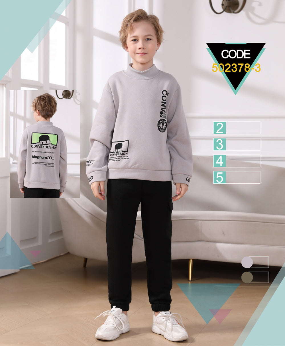 ENSEMBLE SWEAT-SHIRT ET PANTALON JOGGER ENFANT - 502378-3 H3