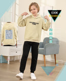 ENSEMBLE SWEAT  À CAPUCHE ET PANTALON JOGGER ENFANT - 502480-3 H3