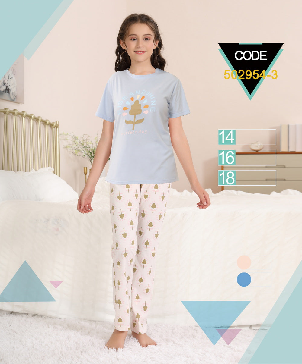 Children's pajamas 2PCS (12-18) - 35384