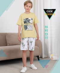 ENSEMBLE T-SHIRT ET SHORT ENFANT (2-5) - 503090-3 A2