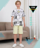 ENSEMBLE T-SHIRT ET SHORT ENFANT (6-12) - 503144-3 A8
