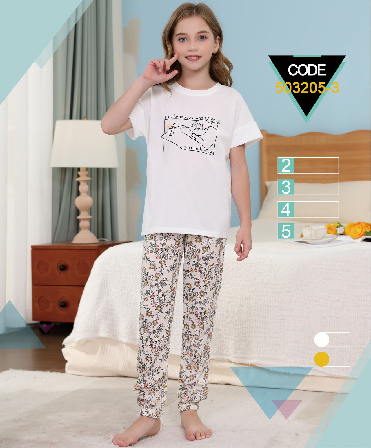 Children's pajamas 2PCS (12-18) - 35384