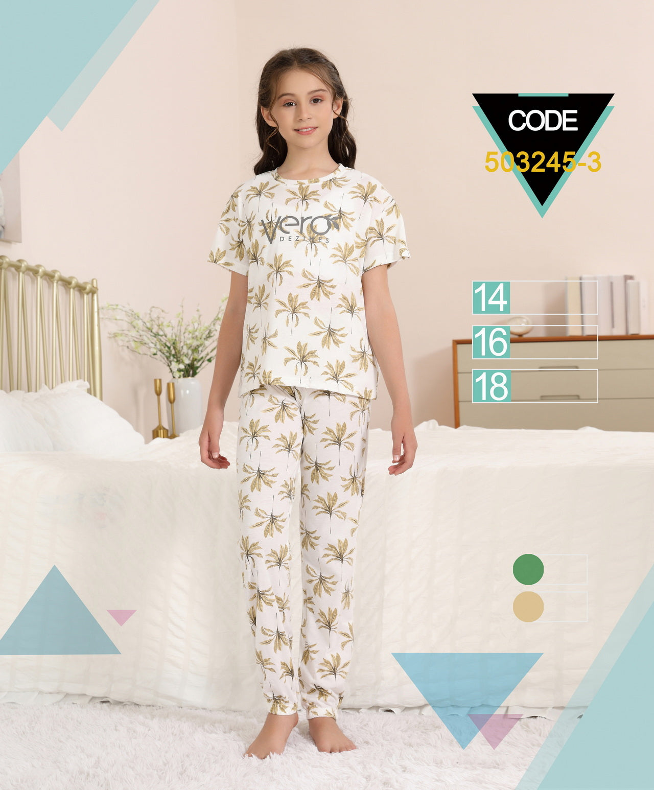 Pyjama enfant 2PCS (14-18) - 503245-3 B2