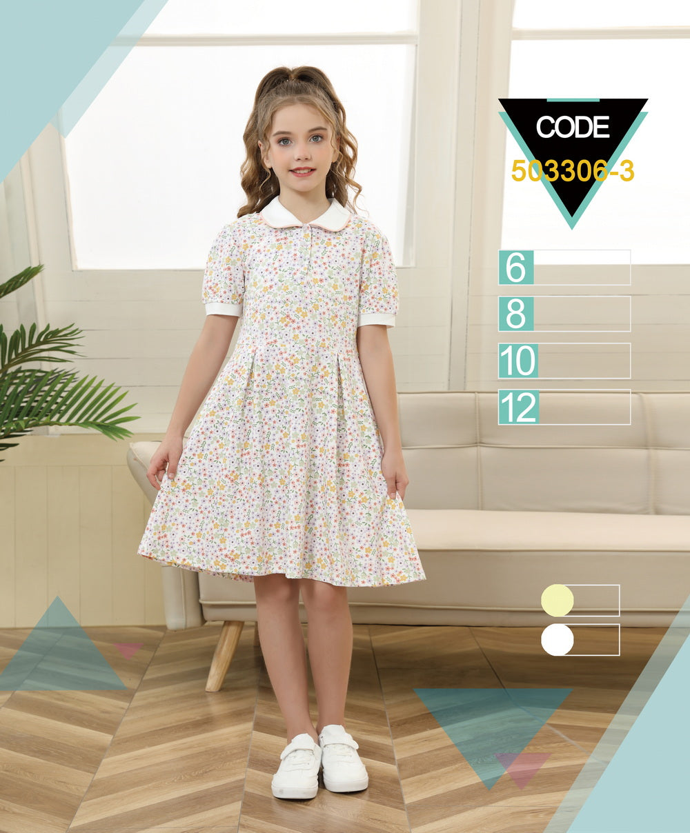 Robe Fille (6-12) - 503306-3 A5