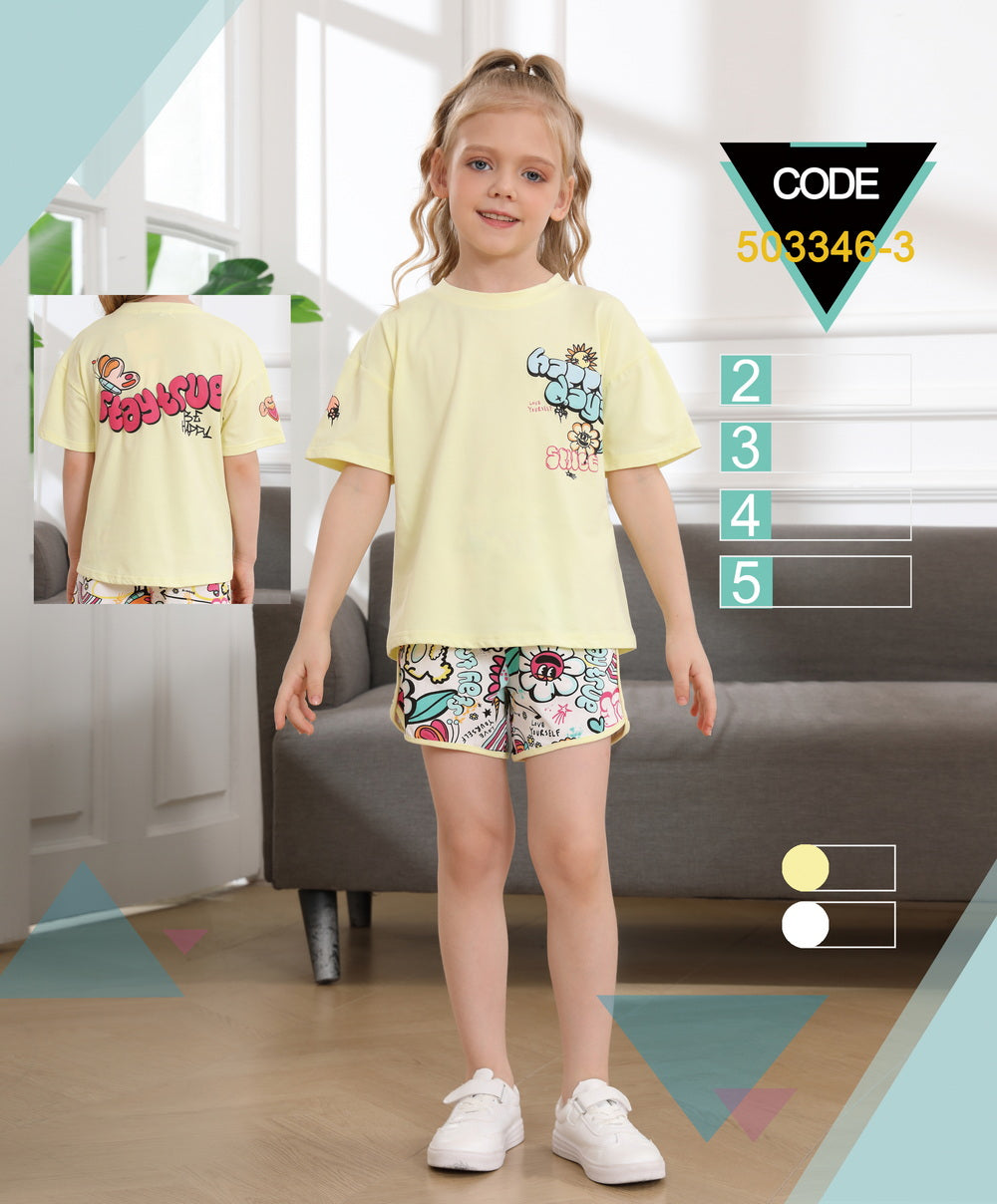 Ensemble 2PCS pour filles - 503346-3 A5