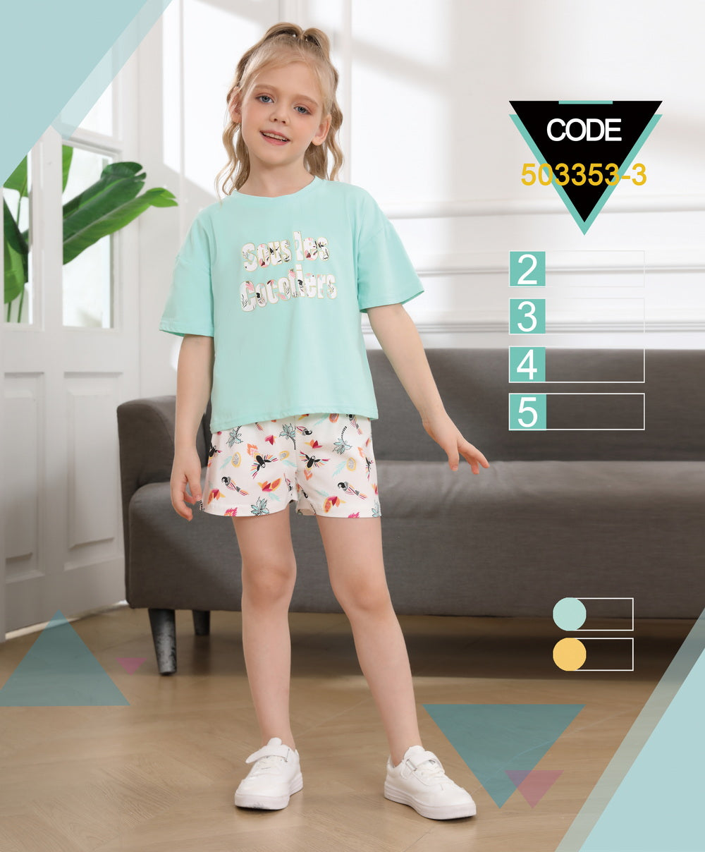 Ensemble 2PCS pour filles - 503353-3 A5