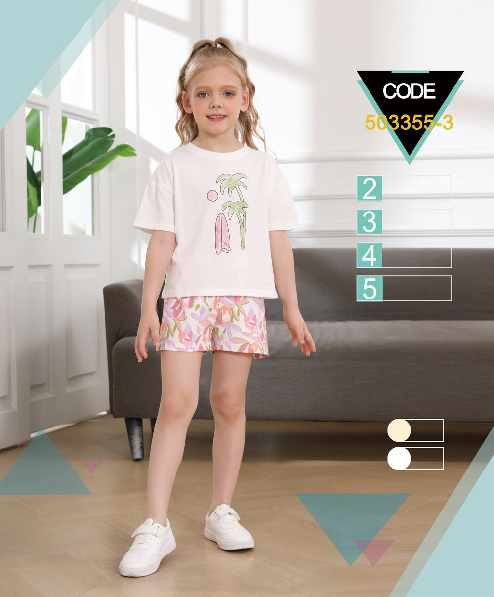 Ensemble 2PCS pour filles - 503355-3 A4