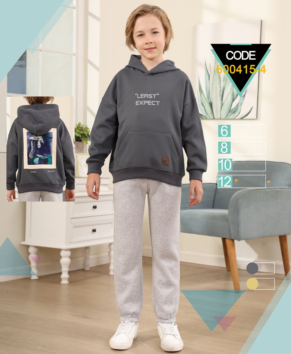 CHILDREN'S HOODIE AND JOGGERS SET - 600414-4