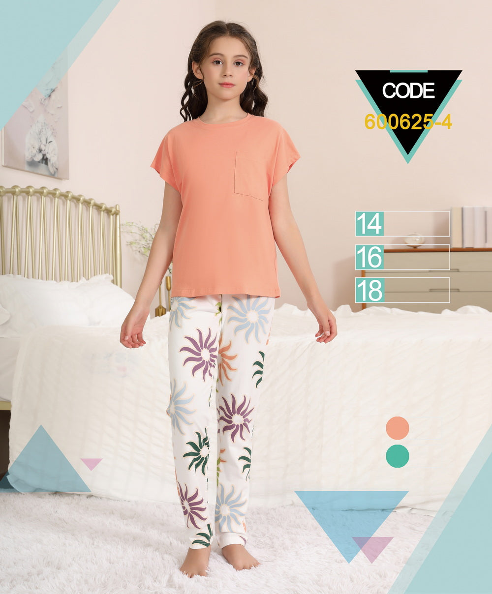 Pyjama enfant 2PCS (14-18) - 600625-4 A5