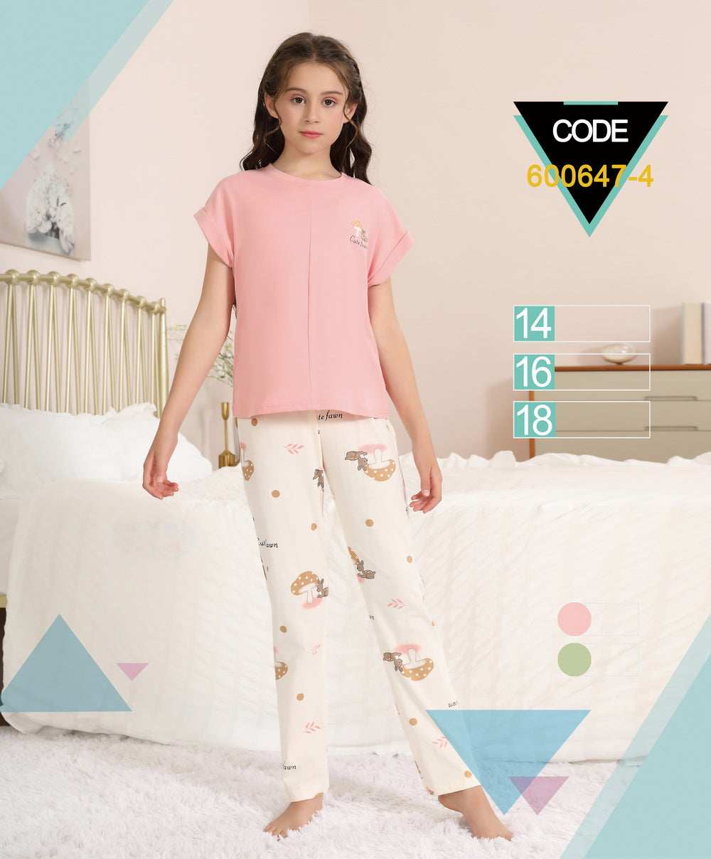 Pyjama enfant 2PCS (14-18) - 600647-4 AC