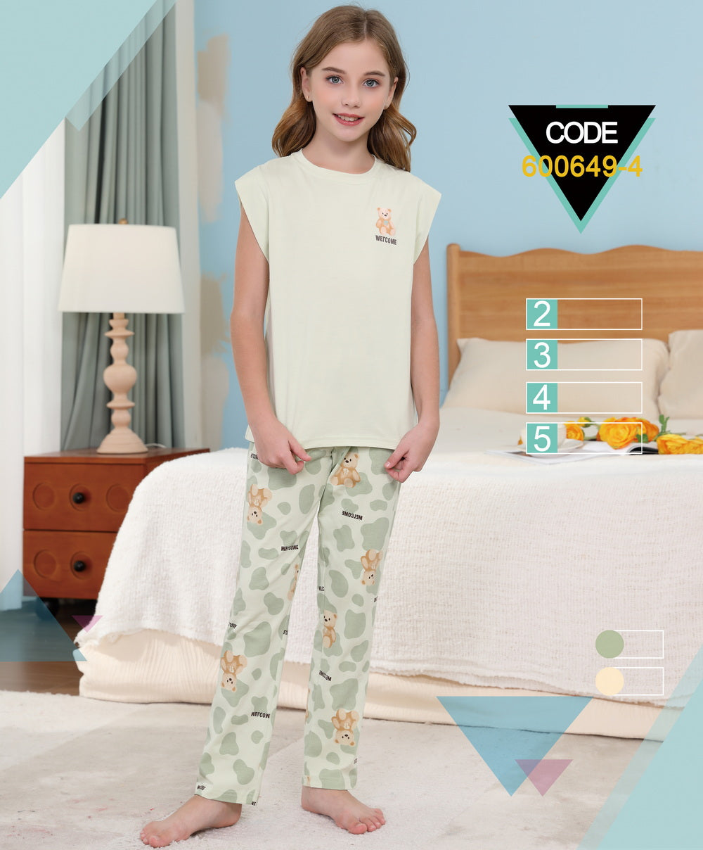 Children's pajamas 2PCS (12-18) - 35384