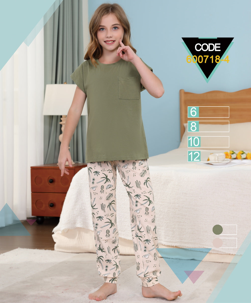 Children's pajamas 2PCS (12-18) - 35384
