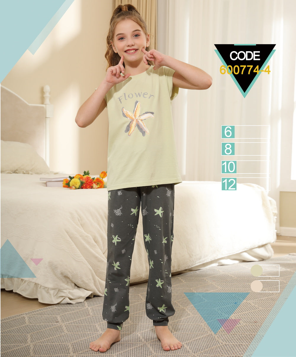 Pyjama enfant 2PCS (6-12) - 600774-4 A1